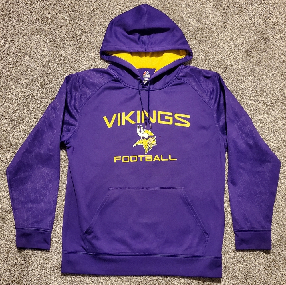 Minnesota Vikings Football NFL Hooded Sweatshirt